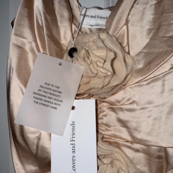 Lovers + Friends Cream High Low Dress - Picture 5 of 7